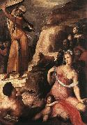 BECCAFUMI, Domenico Moses and the Golden Calf fgg Spain oil painting artist